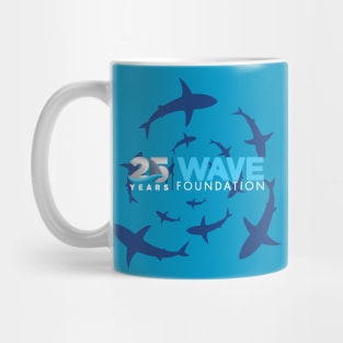 WAVE Foundation 25th Anniversary with Sharks Mug